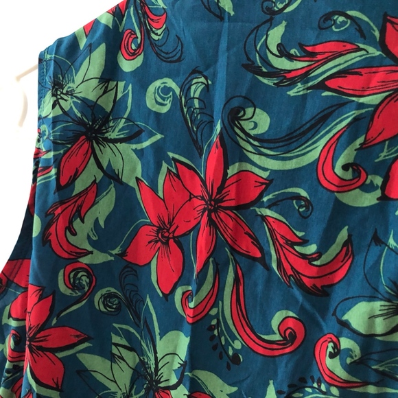 NWT LuLaRoe Joy Floral Vest - XS - Picture 5 of 7